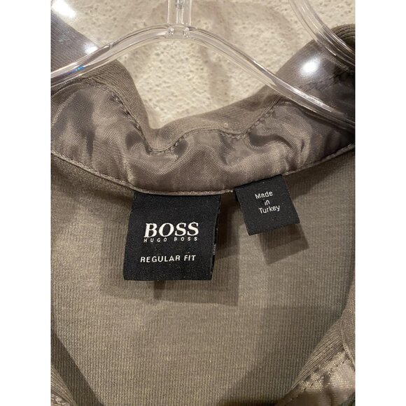 Hugo Boss Polo Shirt Mens XL Gray Regular Fit Verona 02 Made Turkey Minimalist - Picture 3 of 5